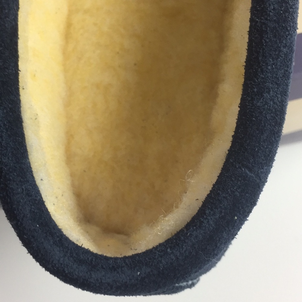 NIB HUSH PUPPIES SZ 7 M BLUE IN BOX VINTAGE COZY - Picture 7 of 8